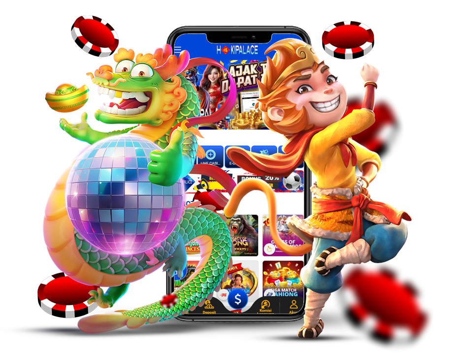 Homepage Hokipalace dengan desain modern dan navigasi yang rapi