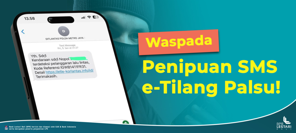 Ilustrasi pesan WhatsApp penipuan e-tilang mengatasnamakan Korlantas Polri
