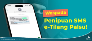 Ilustrasi pesan WhatsApp penipuan e-tilang mengatasnamakan Korlantas Polri