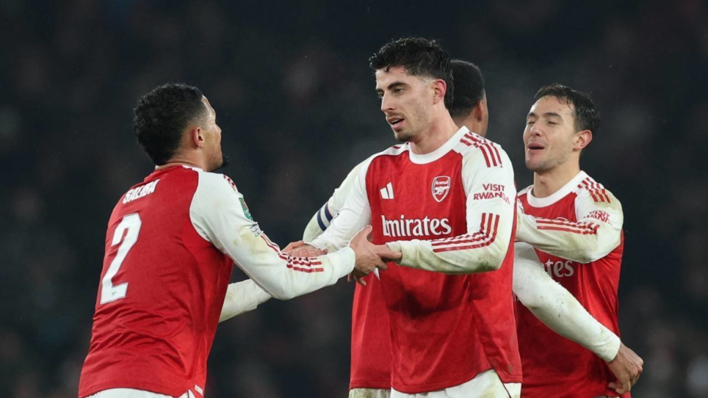 Kai Havertz mengalami cedera saat membela Arsenal dan harus absen dalam laga-laga krusial musim ini.